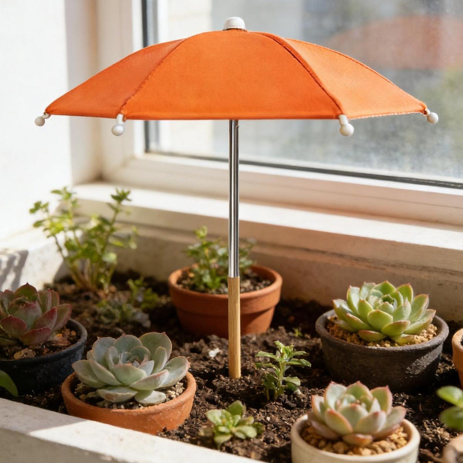 Outdoor Furniture Umbrella - Plant Umbrella for Outdoor Plants Canopy
