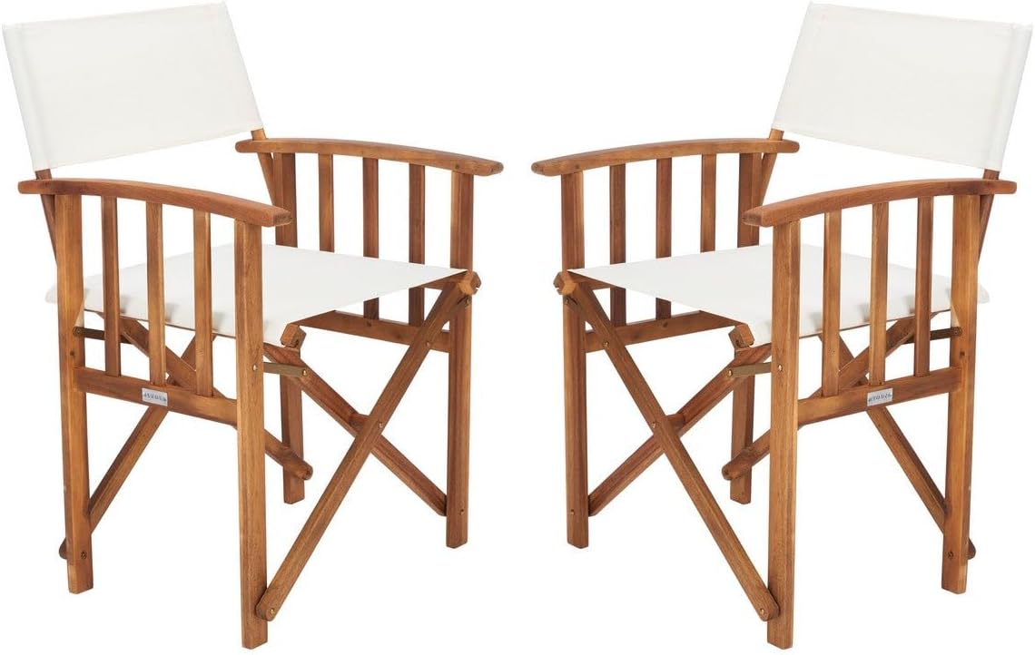 Outdoor Furniture Fabric - Tall Folding Director Chair Set Of