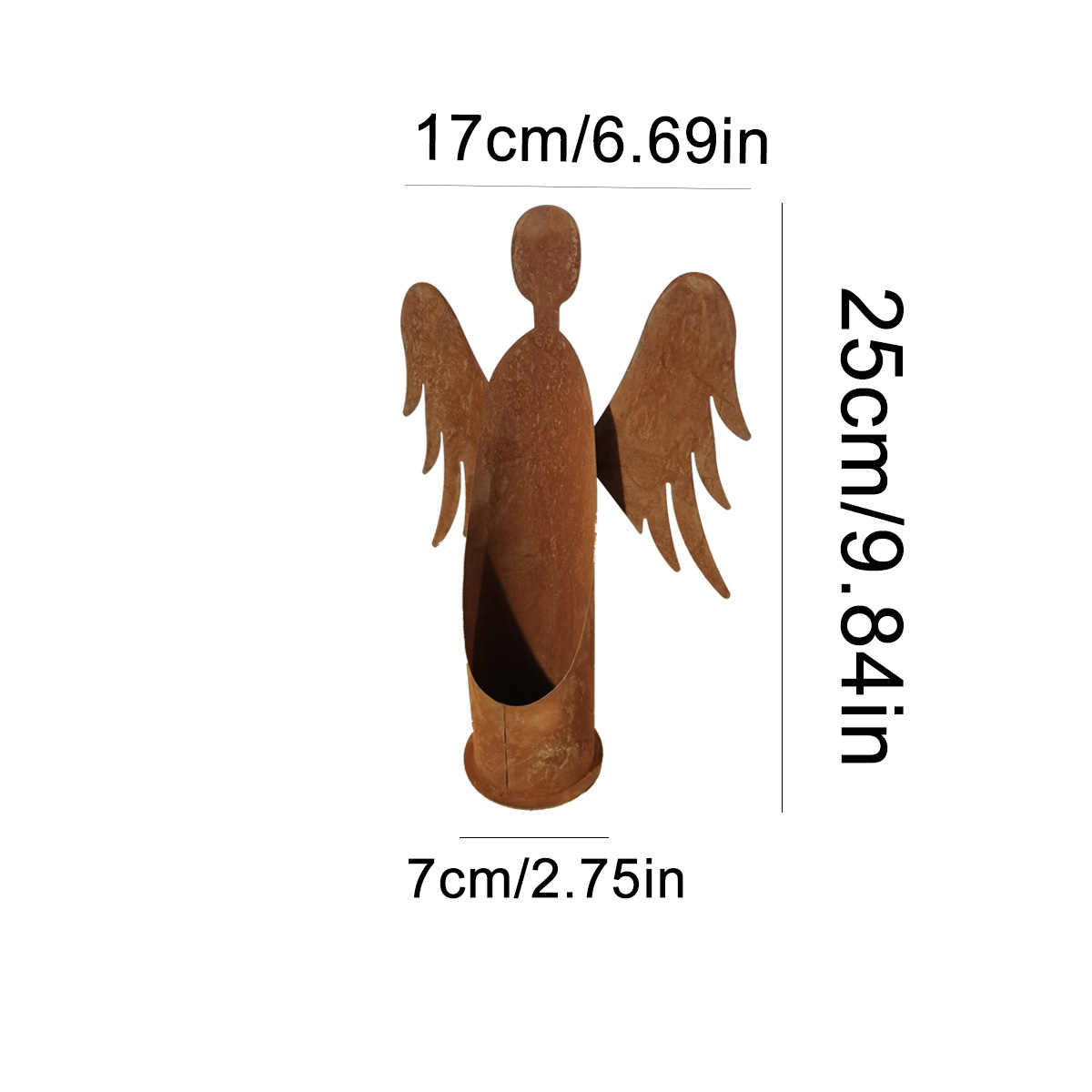 1Pc Iron Garden Sculpture, Vin - огляд і ціна Outdoor Furniture Vintage