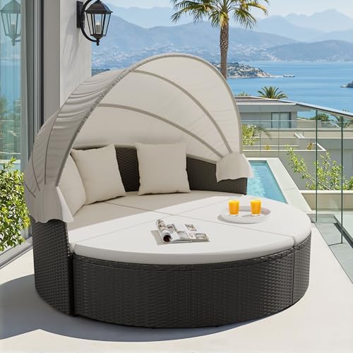 Patio Furniture Outdoor Round  - огляд і ціна Outdoor Daybed Furniture