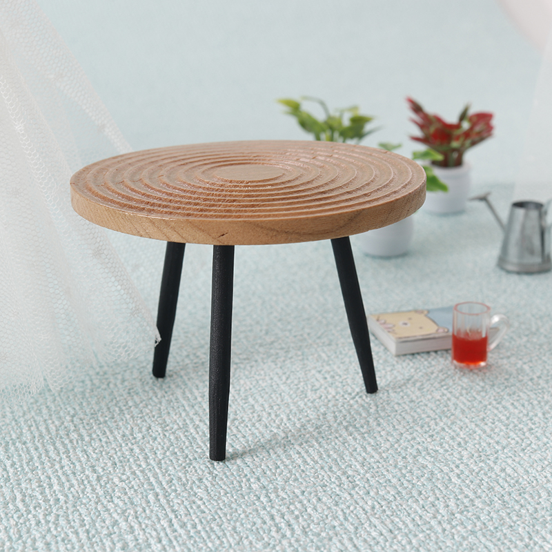 1:12 Dollhouse Miniature Round - огляд і ціна Outdoor Furniture Wooden