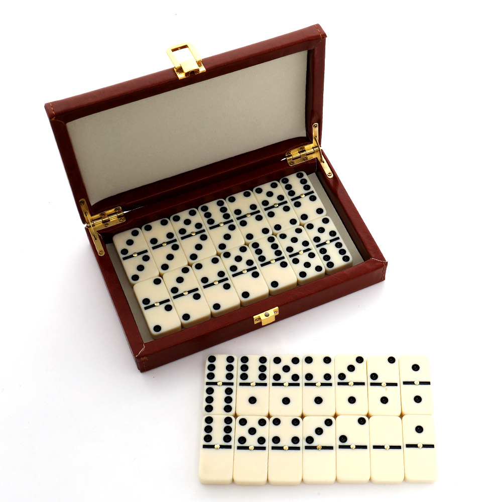 28Pcs Resin Domino Set Classic - огляд і ціна Outdoor Furniture Wooden
