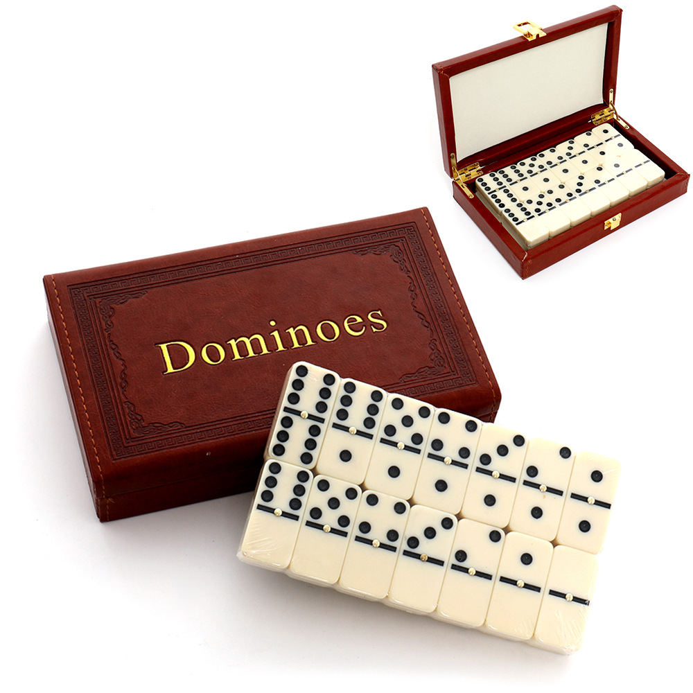 28Pcs Resin Domino Set Classic - огляд і ціна Outdoor Furniture Wooden
