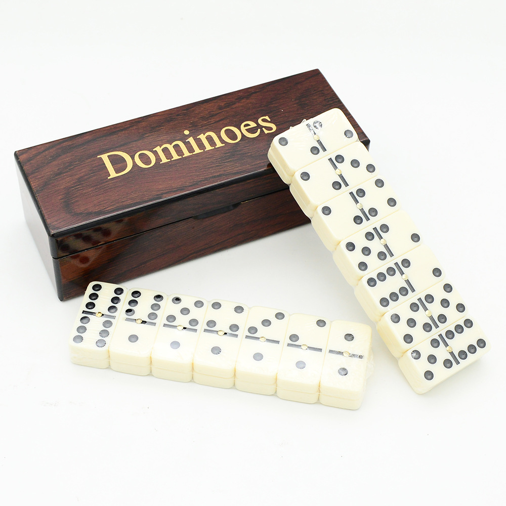 28Pcs Resin Domino Set Classic - огляд і ціна Outdoor Furniture Wooden