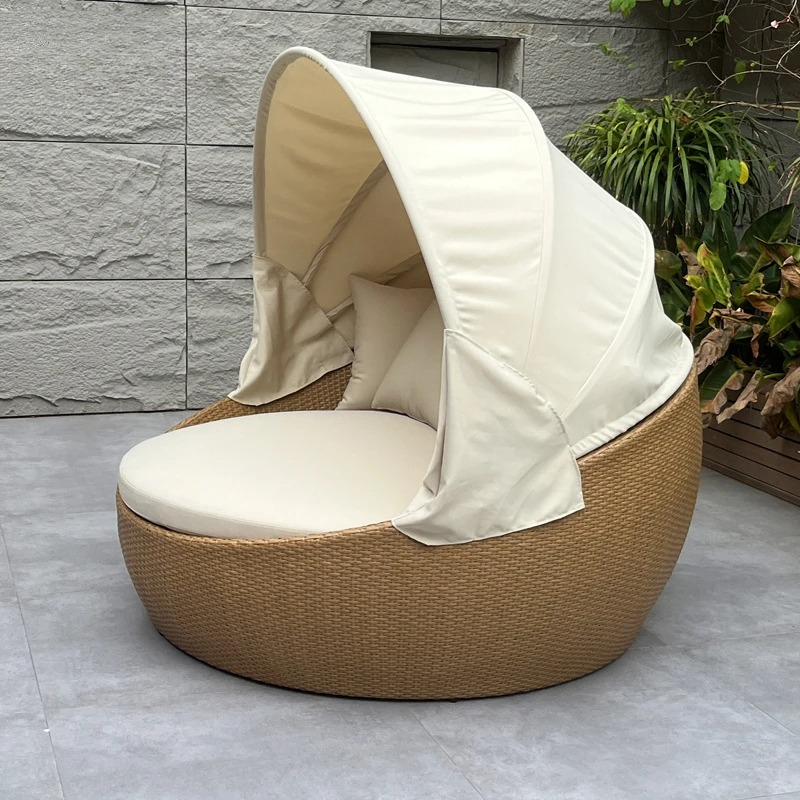Daybed,Anti-UV Rustproof Round - огляд і ціна Outdoor Daybed Furniture