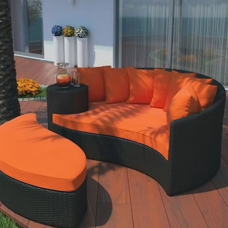 Factory Wholesale Raised Sun B - огляд і ціна Outdoor Daybed Furniture