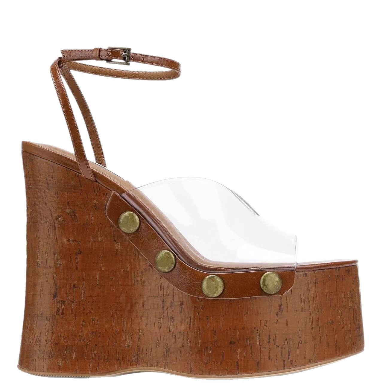 High-heeled 14 cm Thick-heeled - огляд і ціна Outdoor Furniture Wooden