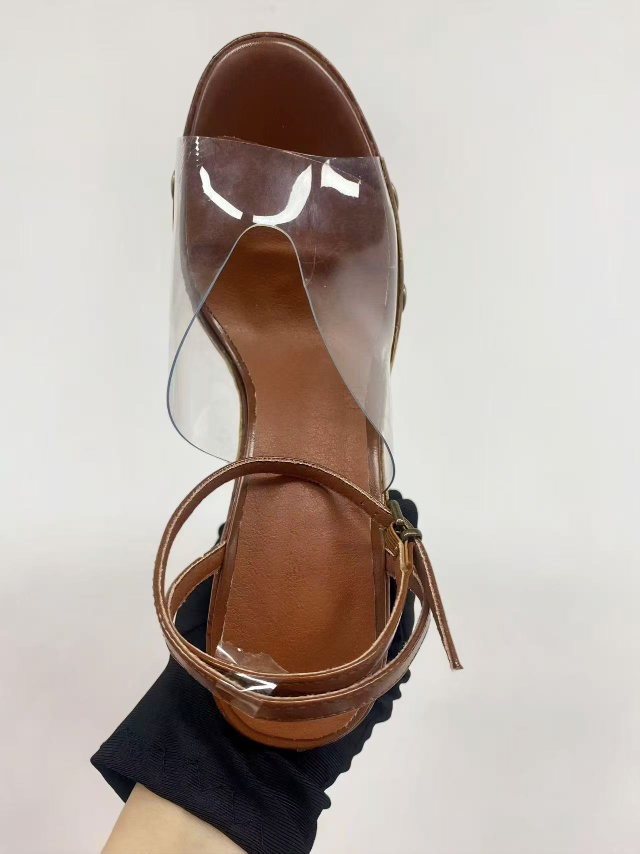 High-heeled 14 cm Thick-heeled - огляд і ціна Outdoor Furniture Wooden