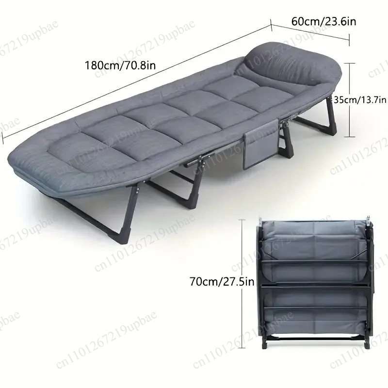 Portable Folding Sleeping Bed  - огляд і ціна Outdoor Furniture Fabric