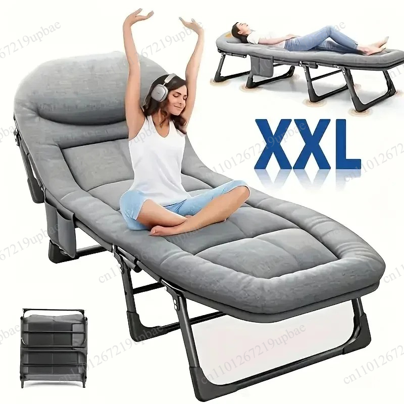 Portable Folding Sleeping Bed  - огляд і ціна Outdoor Furniture Fabric