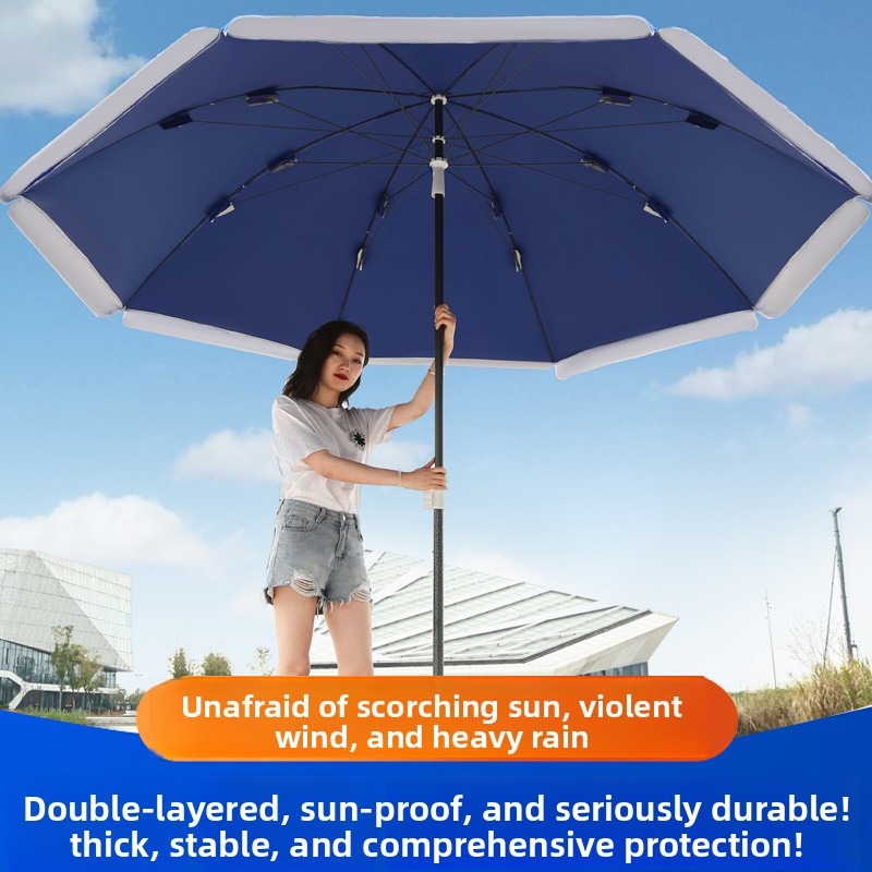 Large Sun Shade Umbrella Outdo - огляд і ціна Outdoor Furniture Umbrella
