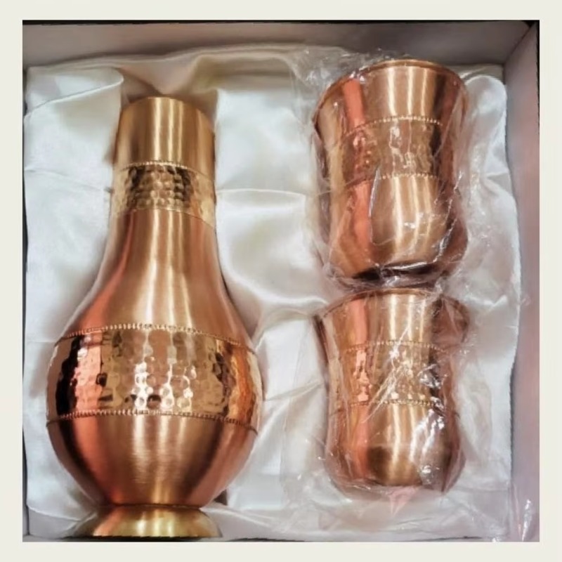 1500ML Smooth Copper Water Jug - огляд і ціна Outdoor Furniture Vintage
