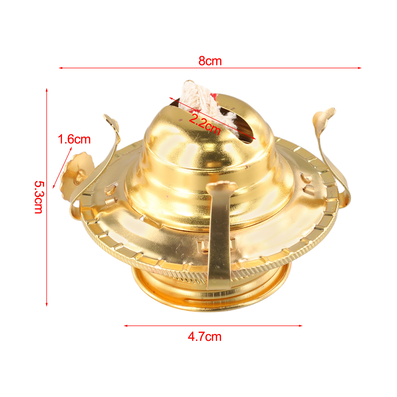 1pcs Lamp Oil Burner With Wick - огляд і ціна Outdoor Furniture Vintage