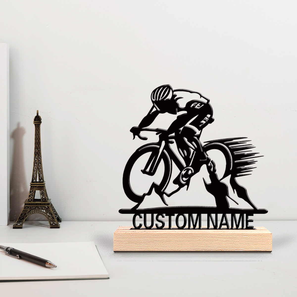 1pc Road cycling Custom Letter - огляд і ціна Outdoor Furniture Wooden