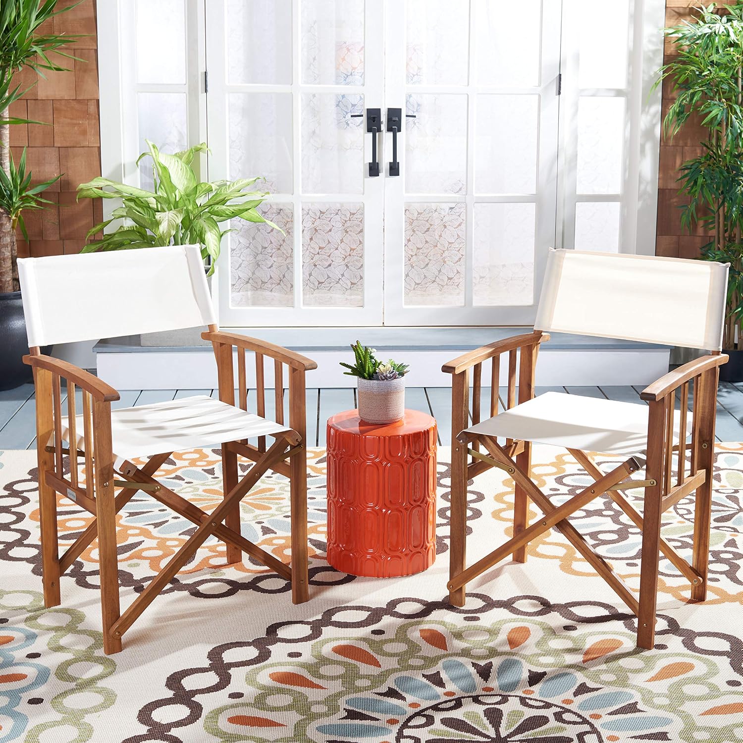 Tall Folding Director Chair Se - огляд і ціна Outdoor Furniture Fabric